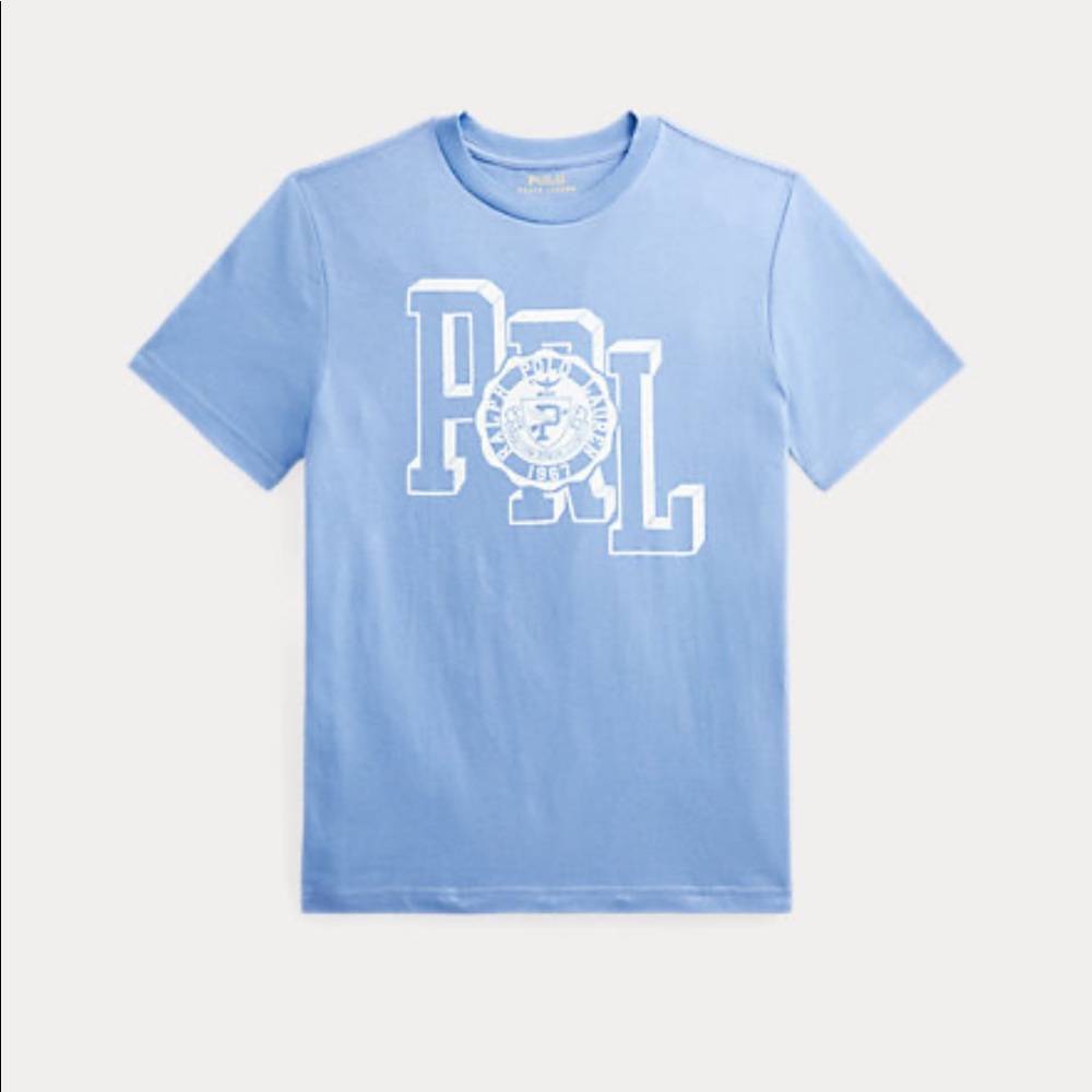 Polo Ralph Lauren Boys Cotton Jersey Graphic Tee Size 14-16